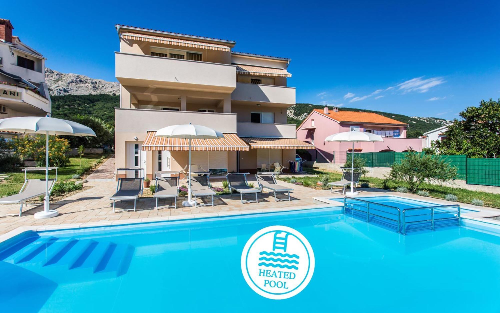 Apartments Viktorija Baška Buitenkant foto