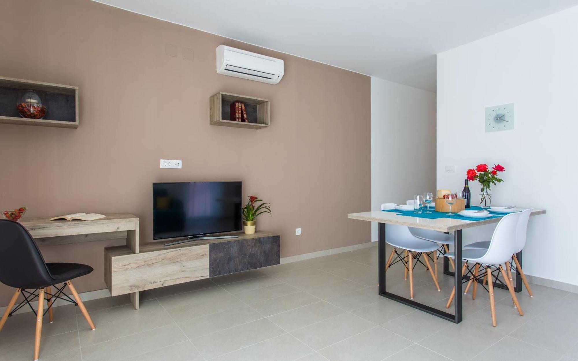 Apartments Viktorija Baška Buitenkant foto
