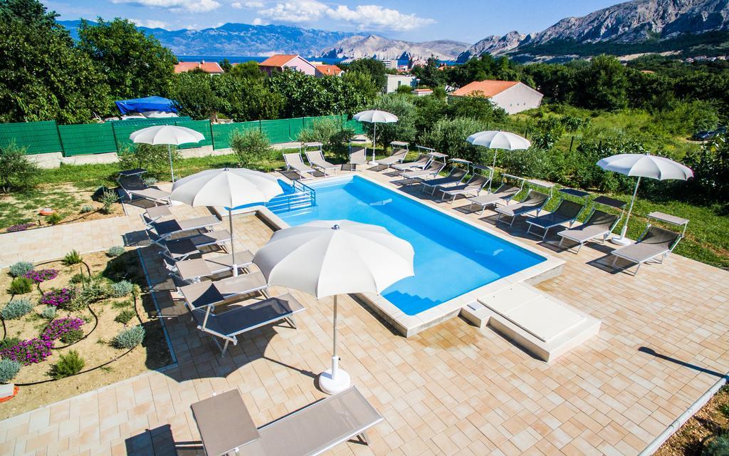 Apartments Viktorija Baška Buitenkant foto